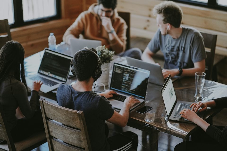 Team planning a project